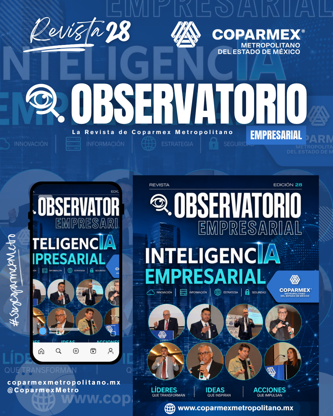 Revista COPARMEX Metropolitano “Observatorio Empresarial”. Edición 28